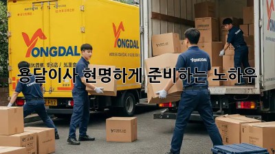 용달이사, 현명하게 준비하는 노하우!